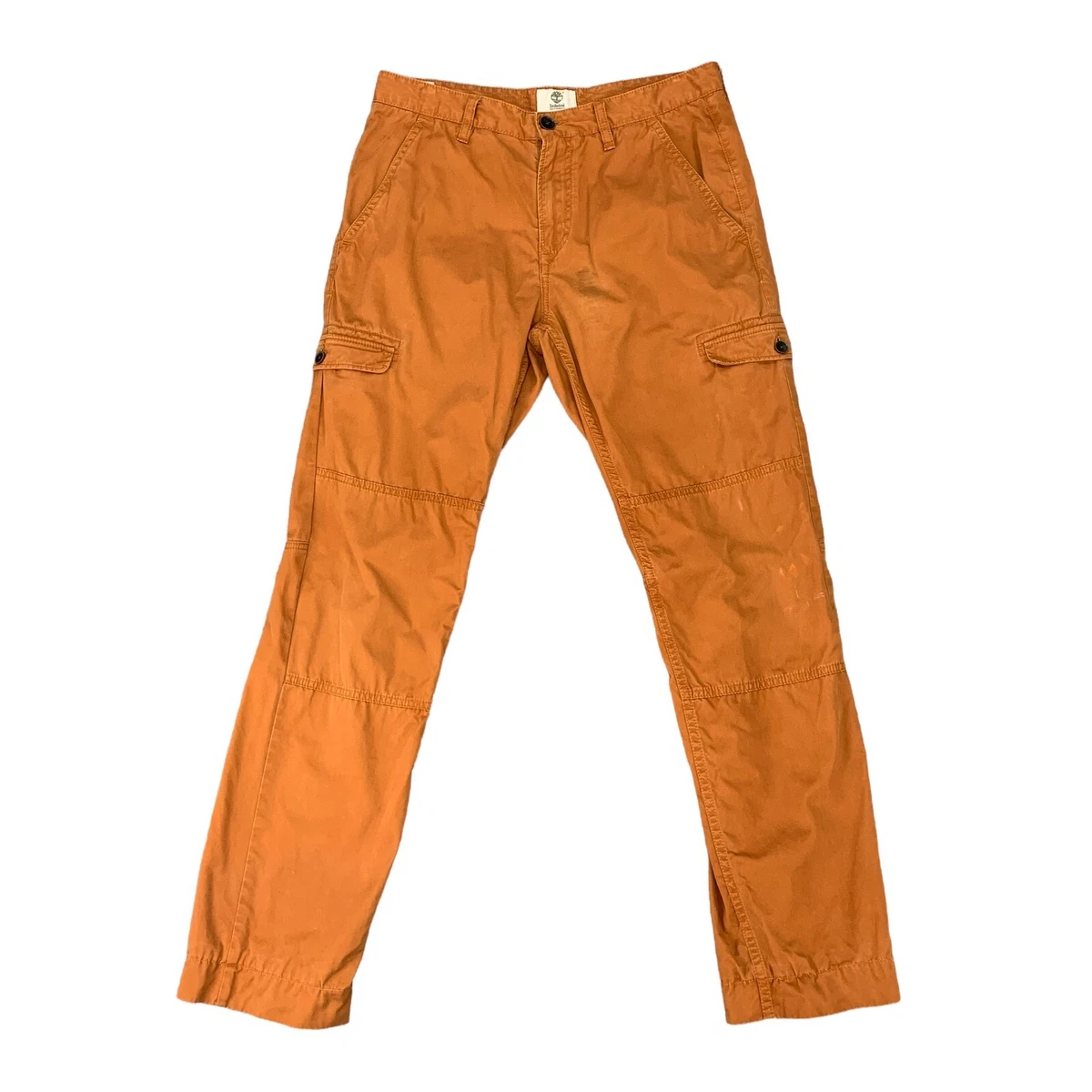 Orange cargo hotsell pants mens