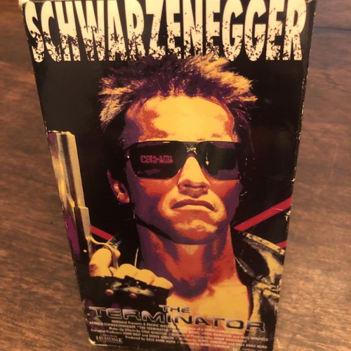 The Terminator (VHS, 1991) Arnold Schwarzenegger