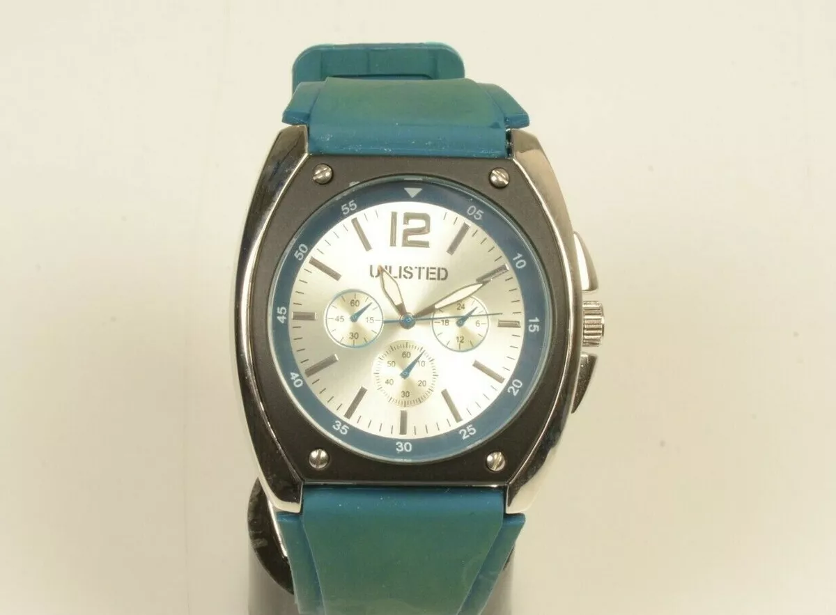 Kenneth Cole UNLISTED Mens Sport Chrono Watch UL 1159 NEW IN BOX