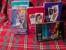 LOT OF 5 UNOPENED 90’s Basketball PACKS. CHANCE FOR JORDAN CARDS. SHAQ ROOKIES
