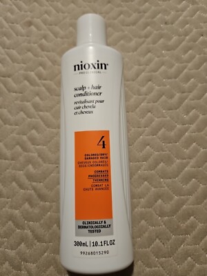 Nioxin Scalp + Hair Thickening System 4 CONDITIONER, 10.1 fl oz 