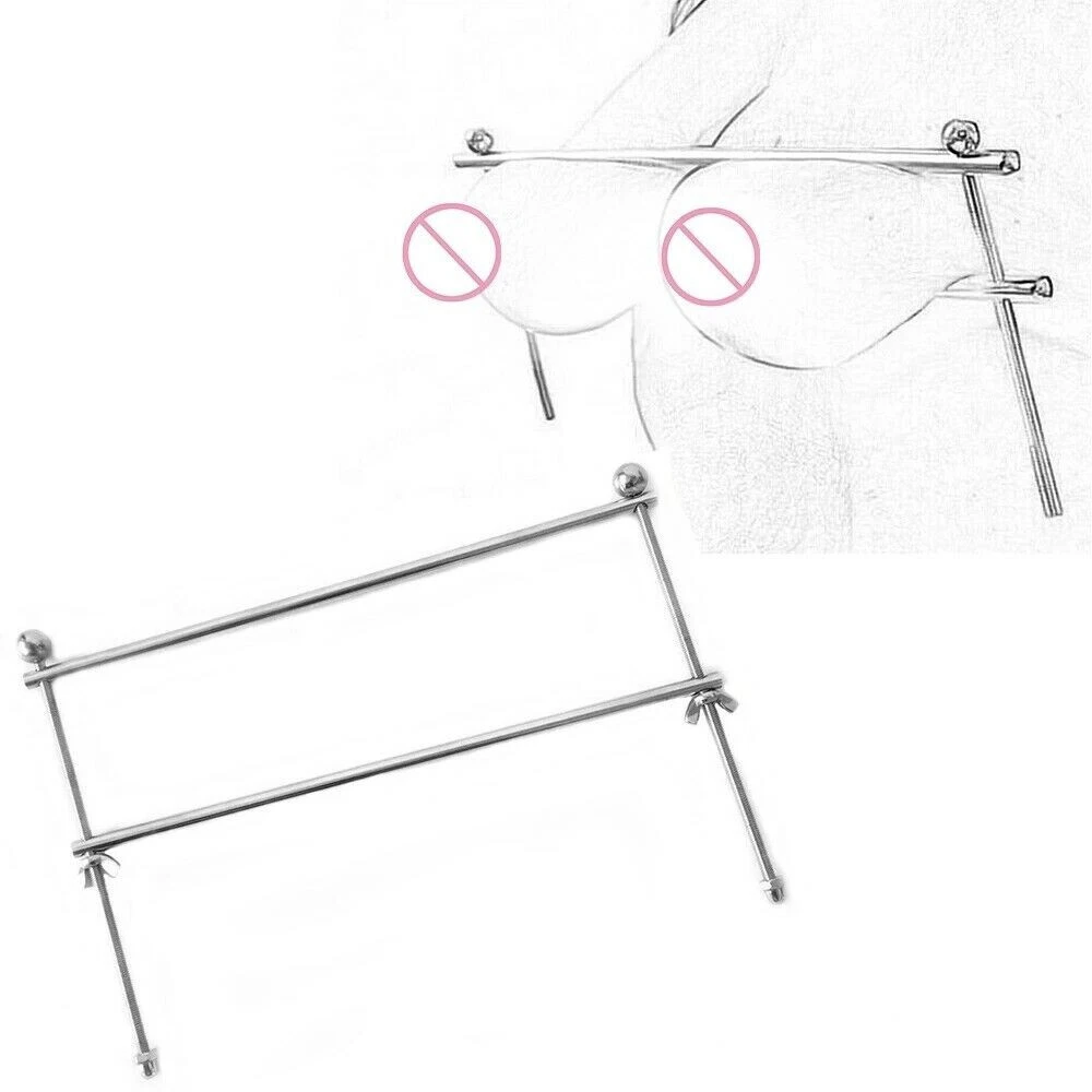 Stainless Steel Rack Compactor Breast Bondage Hard Tit Slave BDSM Furniture  | eBay