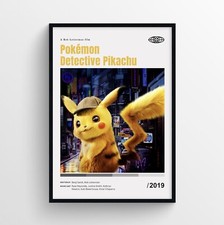 Poster Film Pokémon Detective Pikachu Stampa, Wall Art - Senza cornice