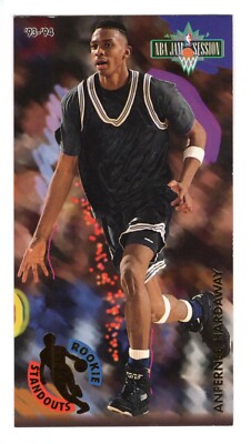1993-94 JAM SESSION ANFERNEE HARDAWAY ROOKIE STANDOUTS CARD #4   **NM**