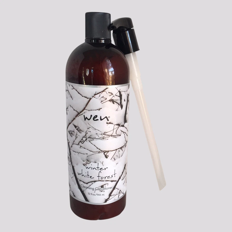NUEVO Wen Chaz Dean Winter White Forest ACONDICIONADOR DE LIMPIEZA con BOMBA 32 oz + GWP Foto 4 de 4