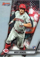 2019 Bowman's Best #12 Nick Senzel RC Cincinnati Reds