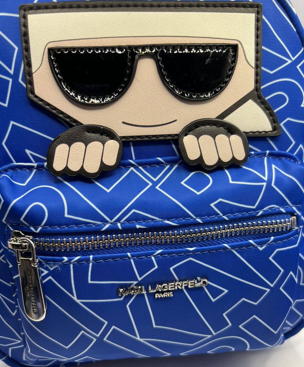New Women Karl Lagerfeld Paris Small Backpack Amour Nylon  display picture 2