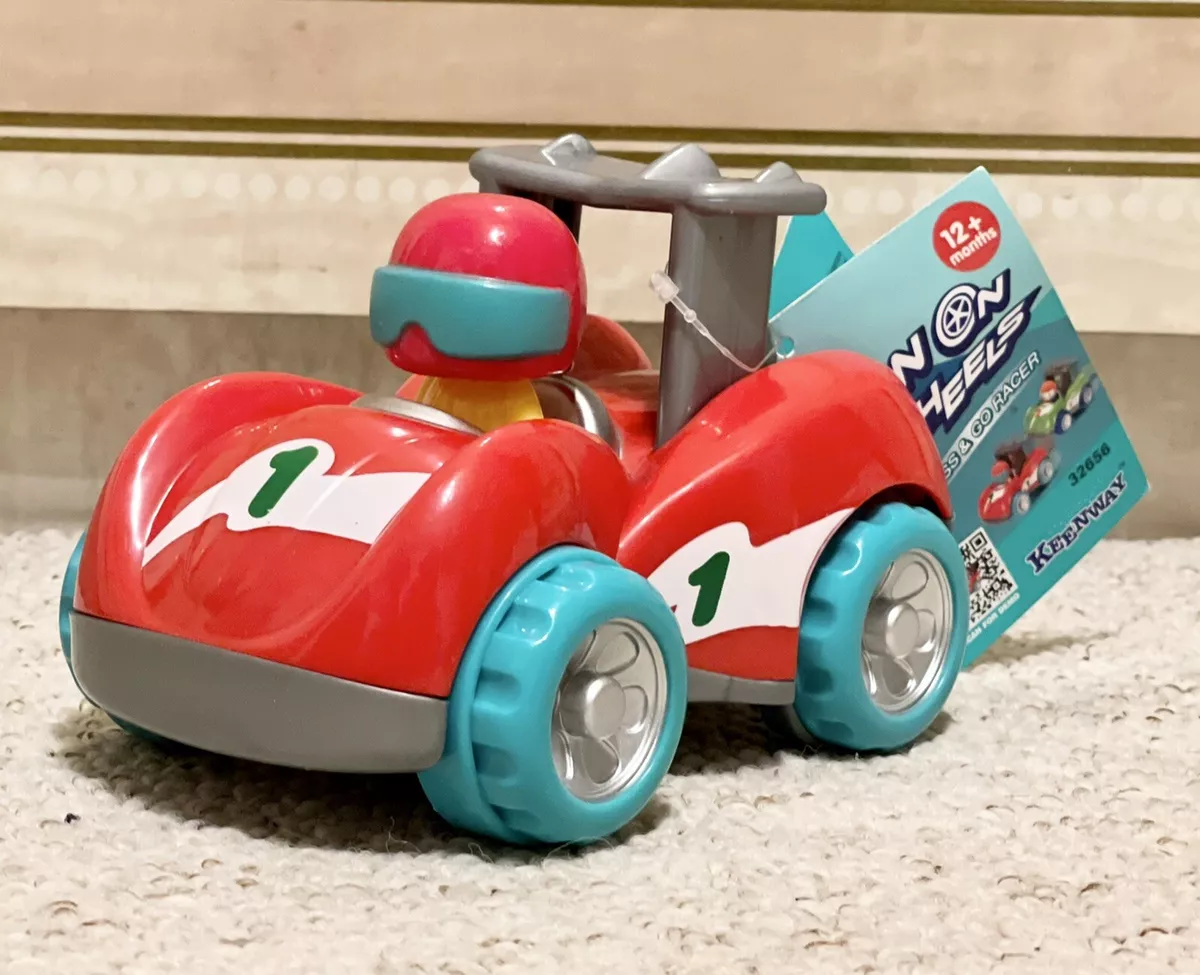 KeenWay Press And Go Car. Kids Fun On Wheel Race Car!