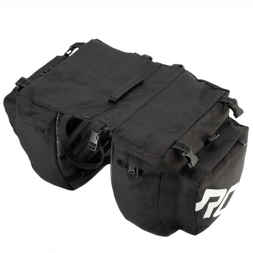 Gepäckträgertasche Fahrrad Doppeltasche Fahrradtasche 3in1 Gepäcktasche Tasche - Bild 5 von 12
