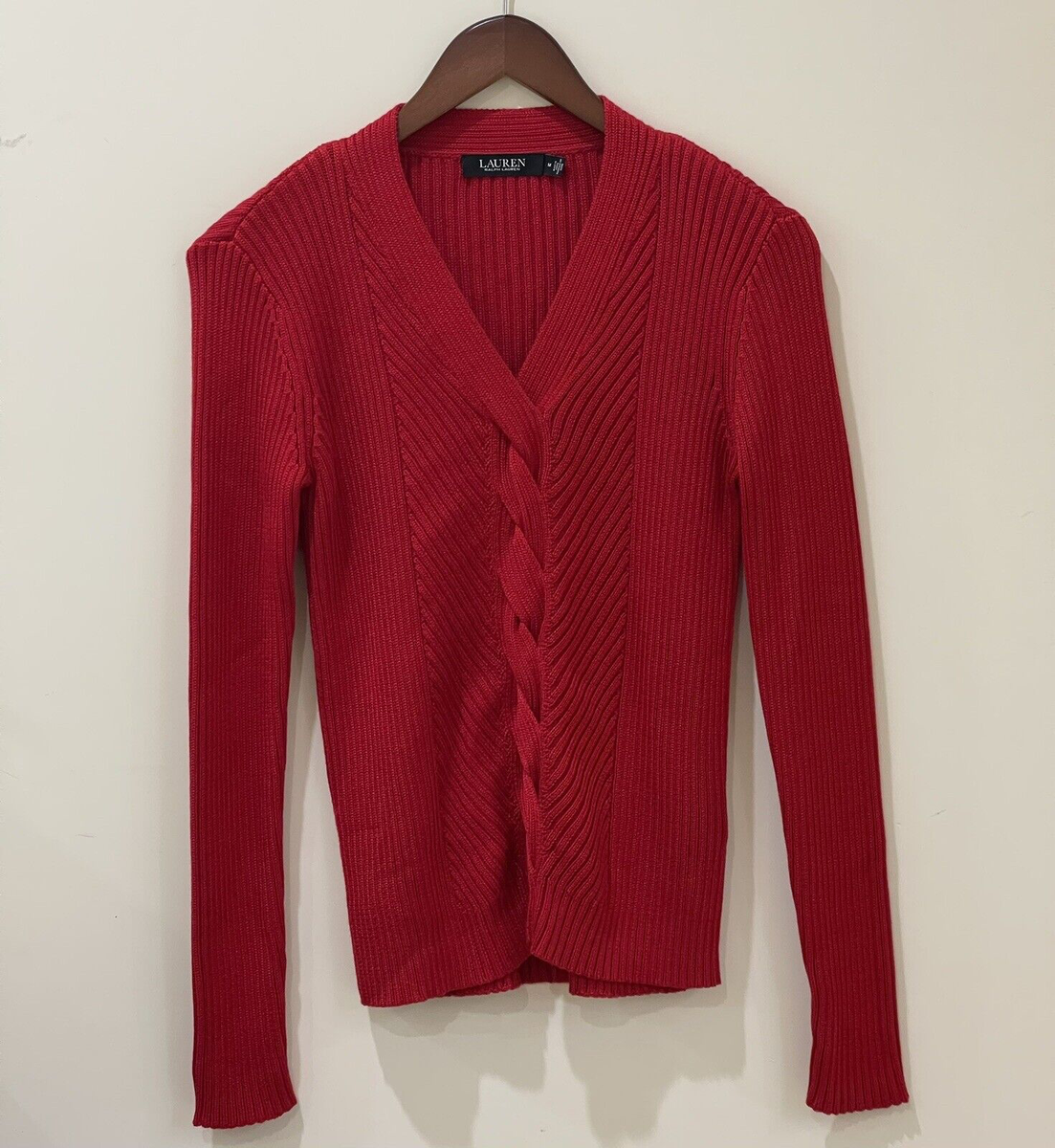 Clothing Ralph Lauren Red Sweater Women's Lauren Ralph Lauren