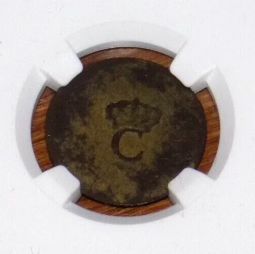 FRENCH COLONIES 2 SOL STAMPEE 1779 WEST INDIES VF 35 BN VLACK 375 Copper Coin - Image 3 of 4