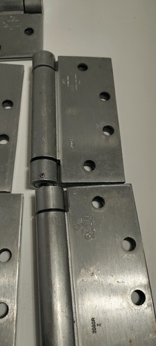 Menge 7 Stanley 2060R Z Federscharniere 232R Türschließer Zink 4-1/2" Quadrat. - Bild 8 von 8