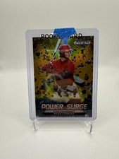 2022 Panini Draft Gold RYAN CERMAK Power Surge /10 RAYS RARE 1/10