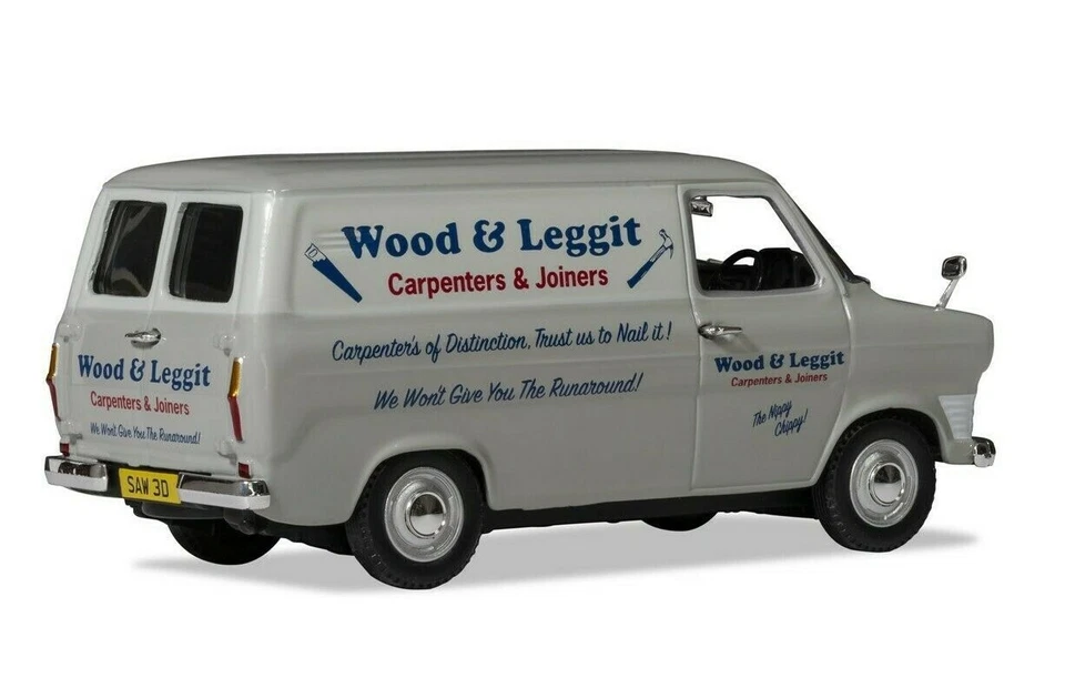 CORGI CLASSICS 1/43 FORD TRANSIT MK1 MKI "WOOD & LEGGIT" CARPENTER'S VAN CC02728 - Image 3 of 4