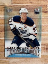 2018-19 Tim Hortons Clear Cut Phenoms CONNOR MCDAVID Oilers #CC1 Hockey Card NM