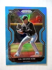 2021 Panini Prizm Tier II Carolina Blue Prizm Ha-Seong Kim #178 Rookie RC