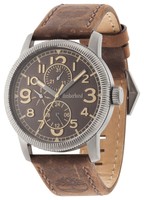 Timberland Men's Quartz Watch With Brown Dial Analogue Display And Brown Leat... Timberland Men's Quartz Watch With Brown Dial Analogue Display And Brown Leat...