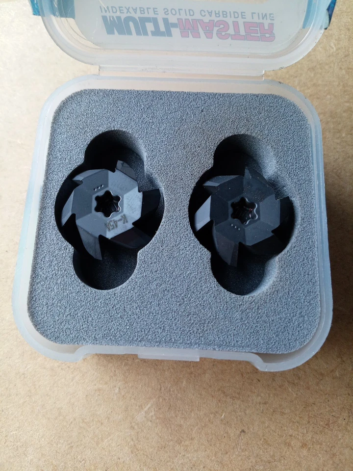 Insertos de fresado de carburo Iscar MM GRIT28K-45A-6T10908 2 piezas caja abierta Foto 3 de 4