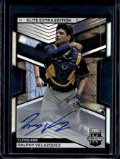 2023 Panini Elite Extra Edition Ralphy Velazquez Signatures Die Cut Auto #/399