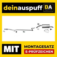 Auspuffanlage für Citroen C3 Picasso Peugeot 208 207 1.6 HDI Auspuff J657