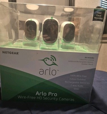 NEW Complete Netgear Arlo Pro 3 Camera & Home Base AVM4000C Security System