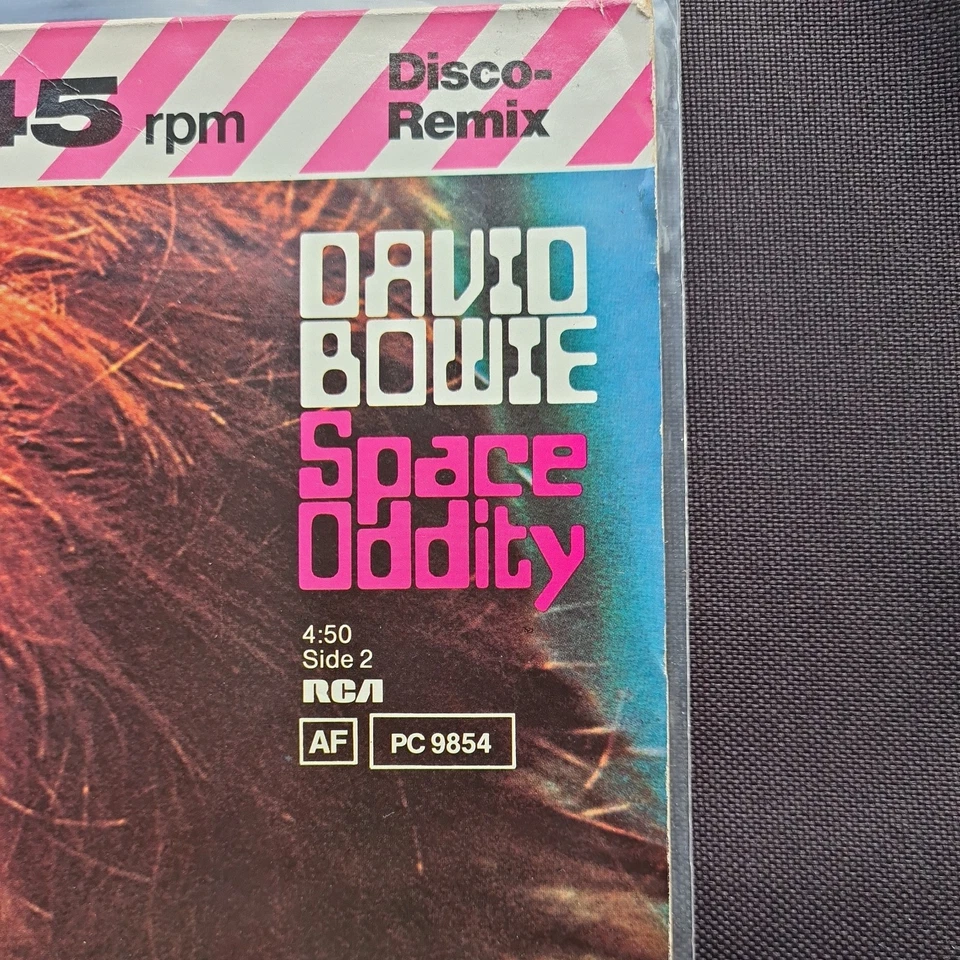 David Bowie Alabama song space oddity 1983 German import 12" vinyl rare  - Image 3 of 4