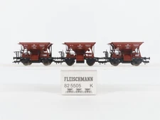 HO Scale Fleischmann 825505 DB Deutsche Bahn Ore Car 3-Pack 