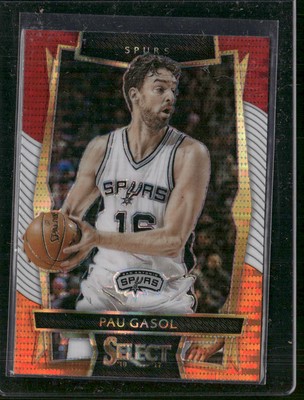 2016-17 Panini Select #27 Pau Gasol Tri-Color Prizms