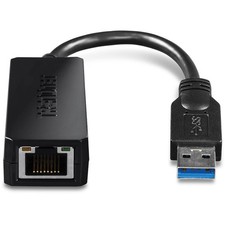 TRENDnet USB 3.0 to Gigabit Ethernet Adapter, Full Duplex 2Gbps Ethernet Speeds,