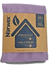 Norwex Window Cloth - Purple - FAST FREE SHIPPING