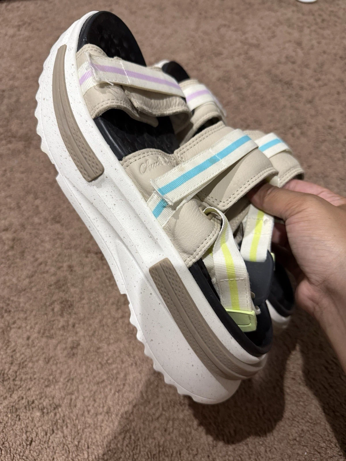 Converse Run Star Utility CX Sandalo Nutty Granola Citron M10 W11 C