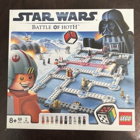 Lego 3866 Star Wars The Battle Of Hoth Game RARE All Figures & Instructions READ