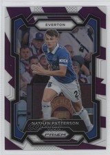 2023 Prizm Premier League Purple & White Stripes /92 Nathan Patterson #264 1j7i