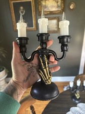Target Bullseye Playground Halloween Skeleton Candelabra Flameless Led Candleset