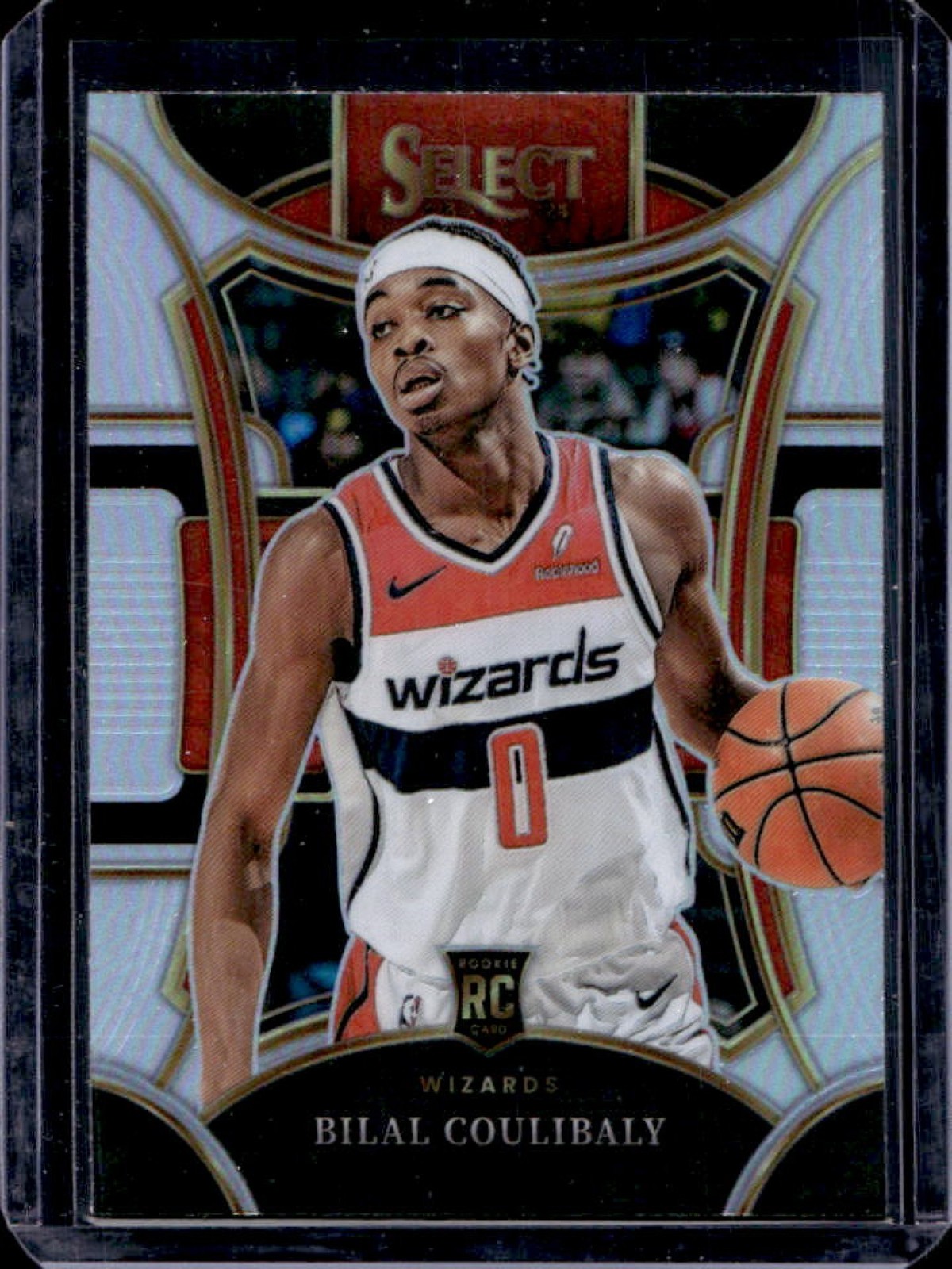 2023-24 Select Bilal Coulibaly RC Silver Prizm Mezzanine #304 Wizards