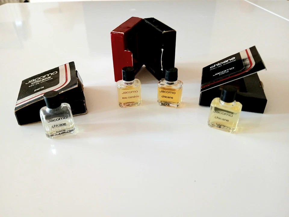 Duo Jacomo.Eau Cendrée Pour Lui + Chicane Pour Elle.+ 2 Chicane Pour Elle. 2ml - Photo 2/4