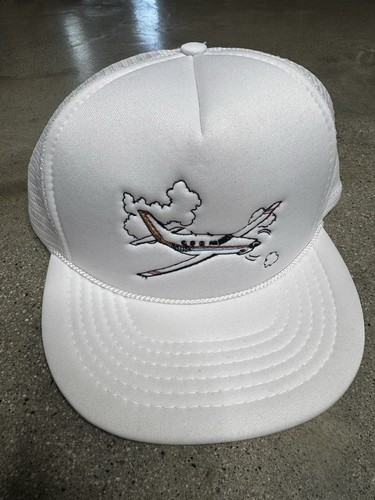 Flyboy Toys Trucker Hat White Snap