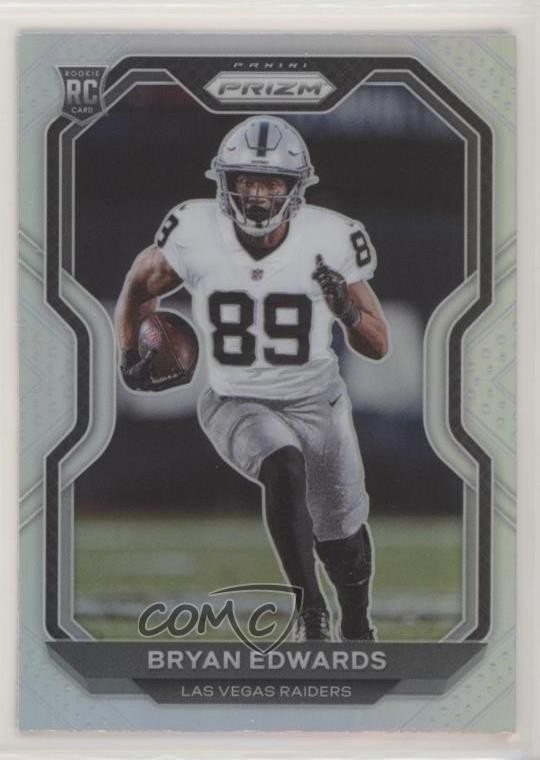 2020 Panini Prizm Rookie Silver Prizm Bryan Edwards #373 0jk3