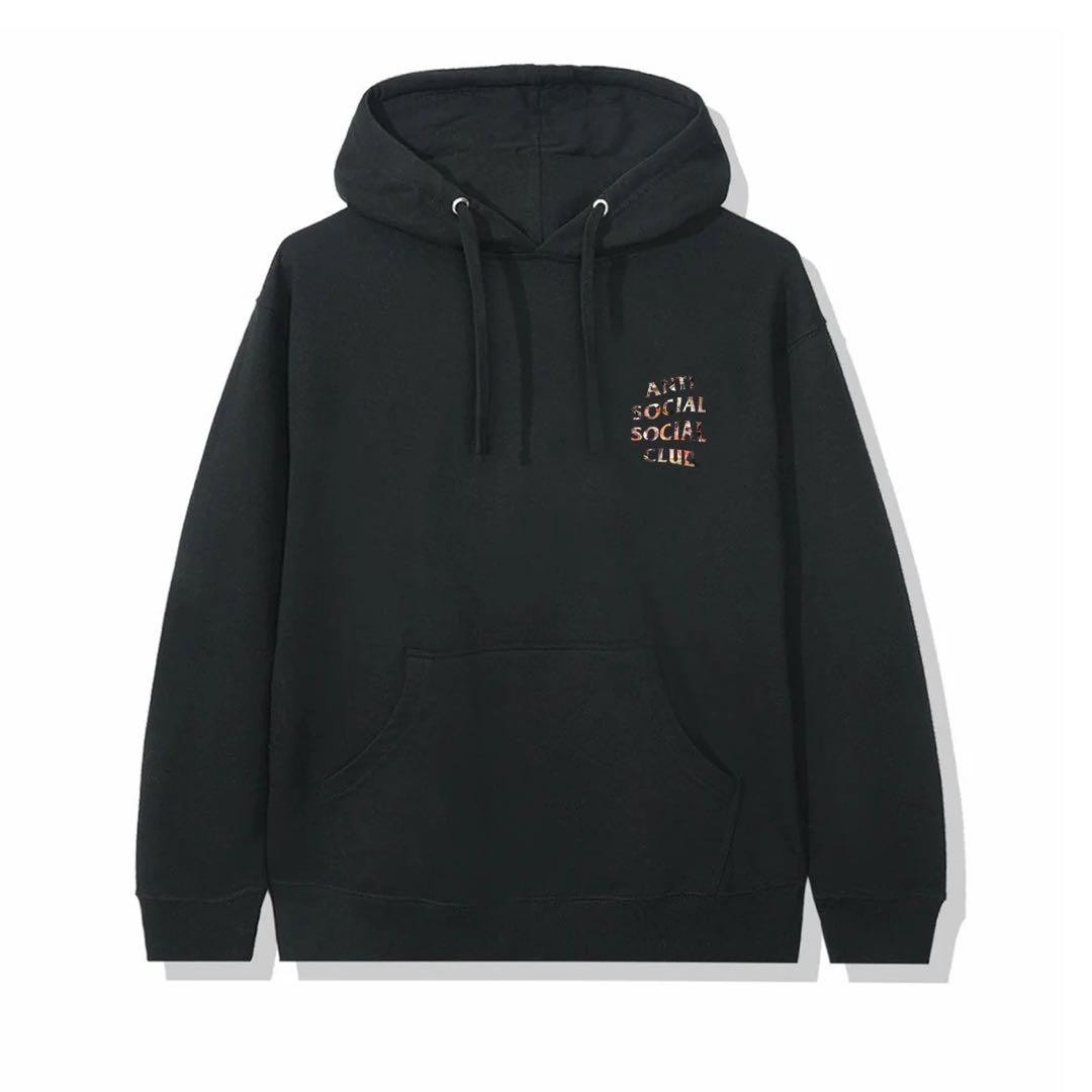 ANTI SOCIAL CLUB x Mori Calliope パーカー L ANTI SOCIAL SOCIAL × Hololive English Mori Calliope Hoodie L size