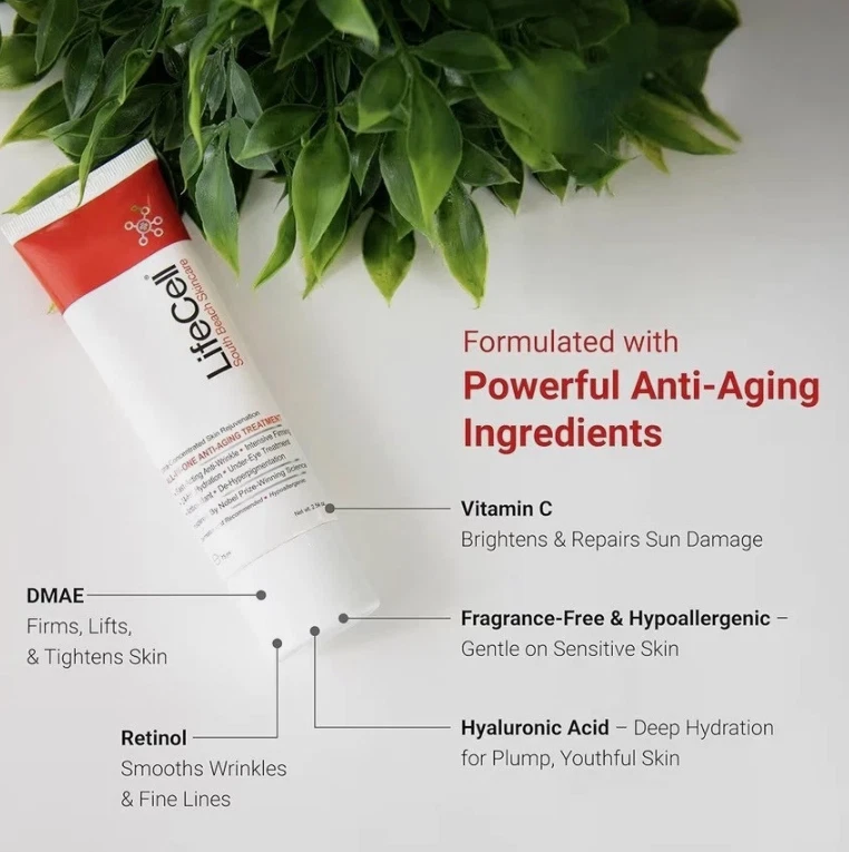 Tratamiento antienvejecimiento todo en uno South Beach, 2,54 oz - Cuidado reafirmante e hidratante Foto 4 de 4