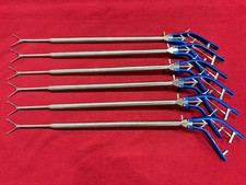 6pc-Laparoscopic Gun-Type Tenaculum Forceps Single Action 15mmx420mm Instruments