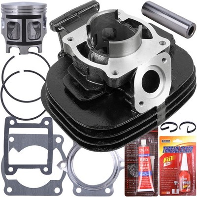 For 88-06 Yamaha Blaster 200 Cylinder Jug Piston Gasket Top End Rebuild Kit ATV