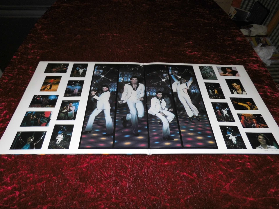 saturday night fever original movie soundtrack lp vinyl 2er set sampler - Bild 2 von 3