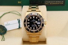 Rolex Submariner Yellow Gold Black Ceramic -  2024 - 126618LN