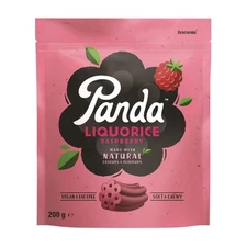 Panda Raspberry Cuts Bag 200g