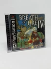 Breath of Fire IV - PS1 (PlayStation 1, 2000) Complete CIB Manual Tested