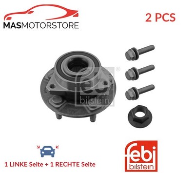 RADLAGERSATZ RADLAGER SATZ PAAR VORNE FEBI BILSTEIN 39916 2PCS A NEU