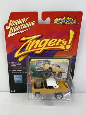Rare Johnny Lightning Zingers! '56 Ford Thunderbird White