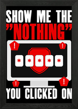 Cyber Security Hacking IT Framed Wall Art Poster Canvas Print Picture