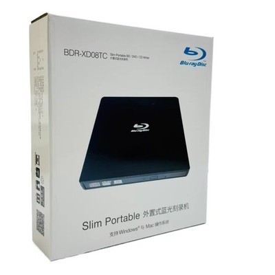 Original BDR-XD08TC BD/DVD/CD Blu-Ray Drive Optical Burner Player USB3.0/2.0 